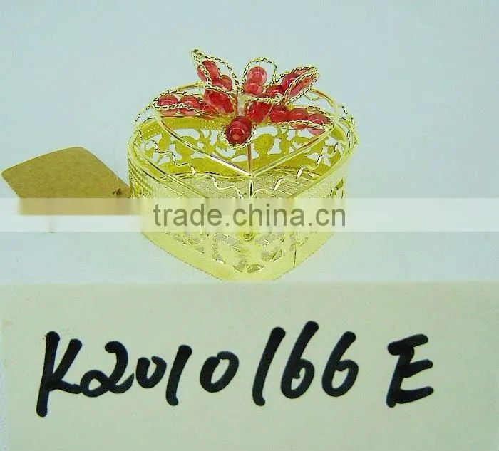Valentine Metal chocolate gift packaging box