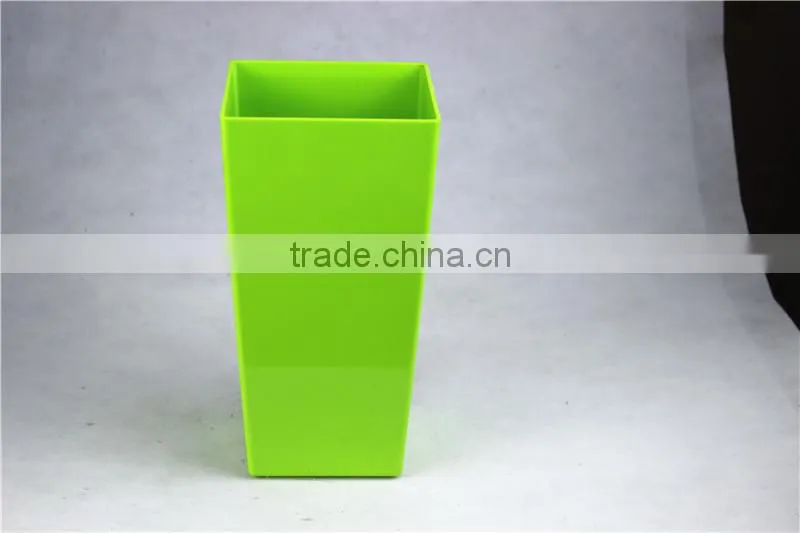 Home garden decorative cyan square type pots vases planters HP P02 13
