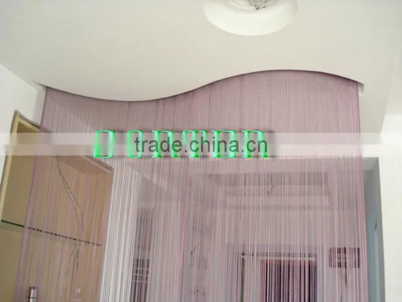 decorative string curtain fring partition screen for room decoration