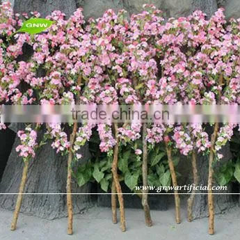 Artificial Cherry Blossom Decorative Wood tree Pink Flowers for Wedding GNW BLS013