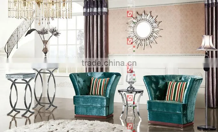 Green wholesale throne chair for sale LV-547