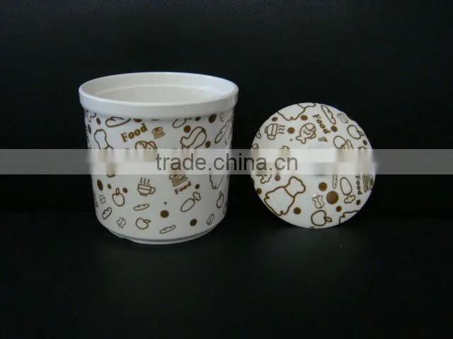 white round melamine soup tureen