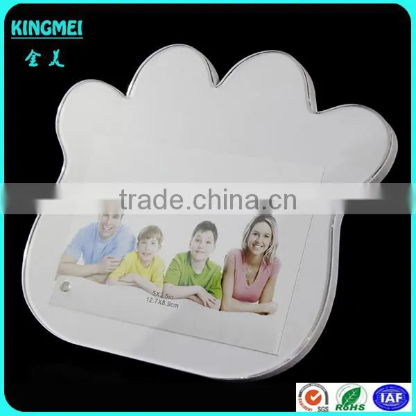KM-VP13 clear acrylic magnet photo frames,5 7 photo frame rabbit photo frame