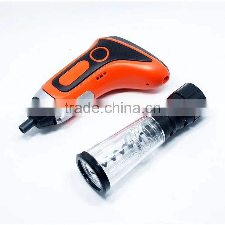 New design electric screwdriver with wine opener bottle opener