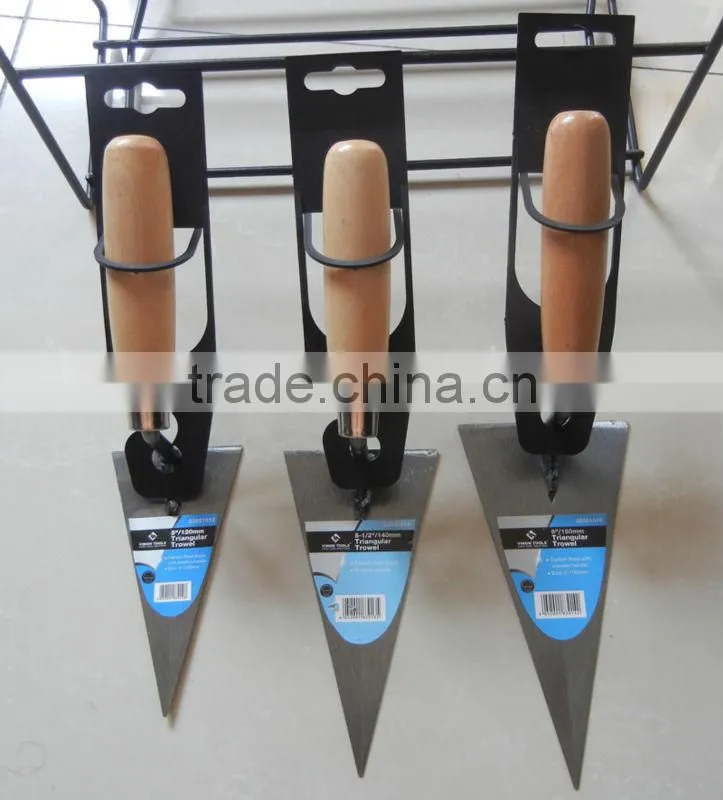 Good quality bricklaying trowel, Brick trowel, Bucket trowel W/ wooden handle 120mm