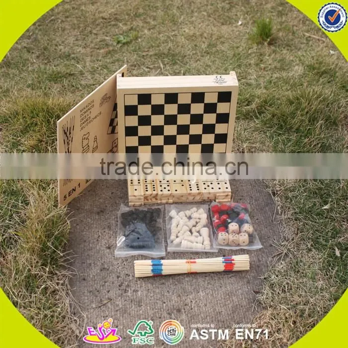 2017 wholesale baby wooden checkers set new design kids wooden checkers set best children wooden checkers set W11A051