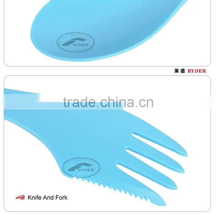ABS Camping Fork and Spoon