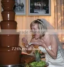 4 Tiers Stainless Steel Chocolate Fountain Free Shipping Buffet Ware