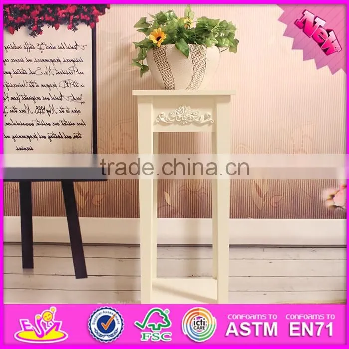 2016 wholesale luxurious solid wooden indoor plant stands W08H056