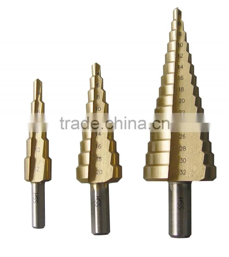 Hss Step Drill Bits