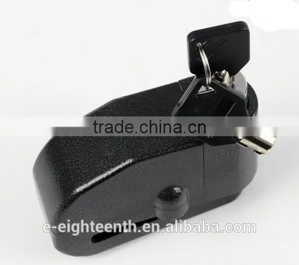 Motorcycle Bike Bicycle Cycling Lock Rotor Brake Wheel Lock Anti-Theft Safety Alarm