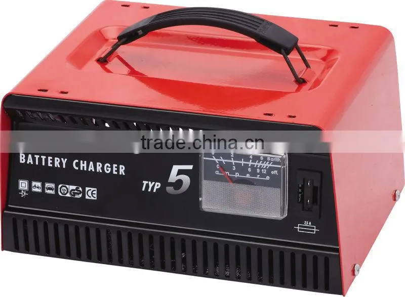 Factory Price TUV/GS Approved Portable 12V/24V Lead Acid Car Battery Charger
