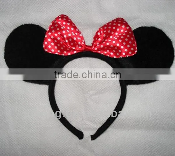 Panda and bowknot shape heeadband for Party/Festival