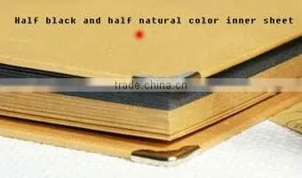 Kraft paper DIY handcrafted paste style photo album