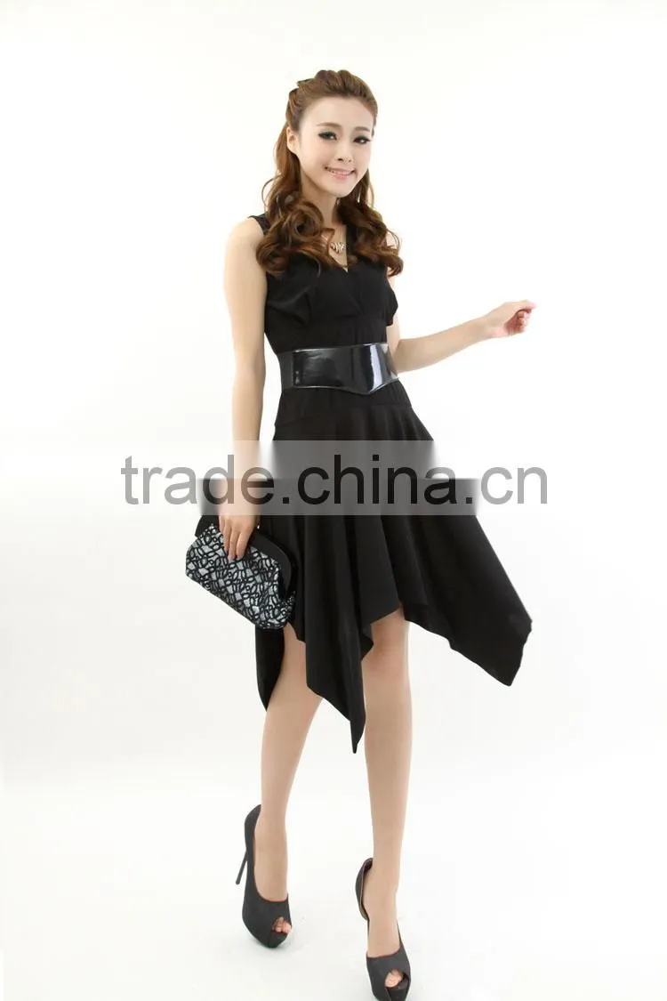 BHN1339 New Summer Ladies cocktail Dress with belt in stock