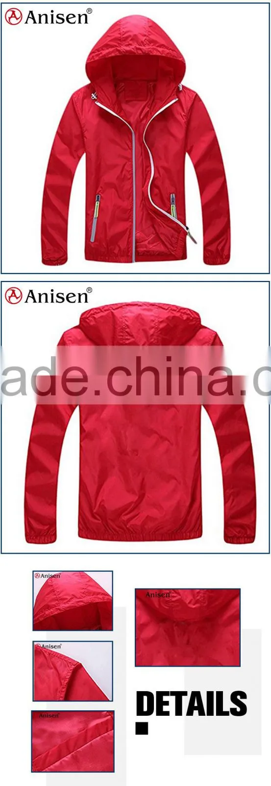 wholesale waterproof insulated men custom jacket