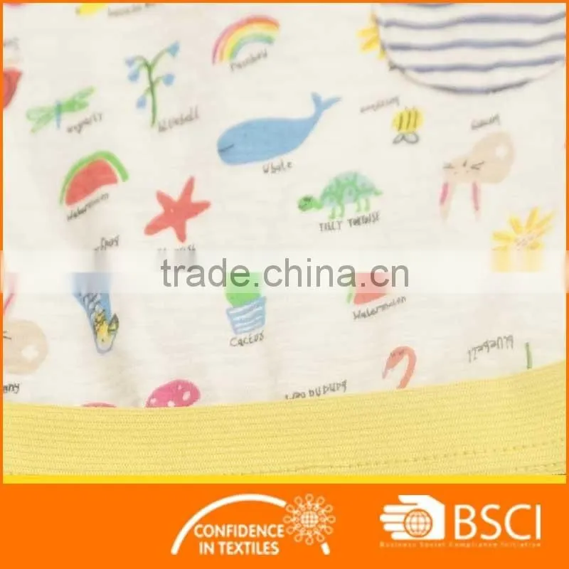 Cartoon Printed Children Wear Cotton Baby Girl Dress