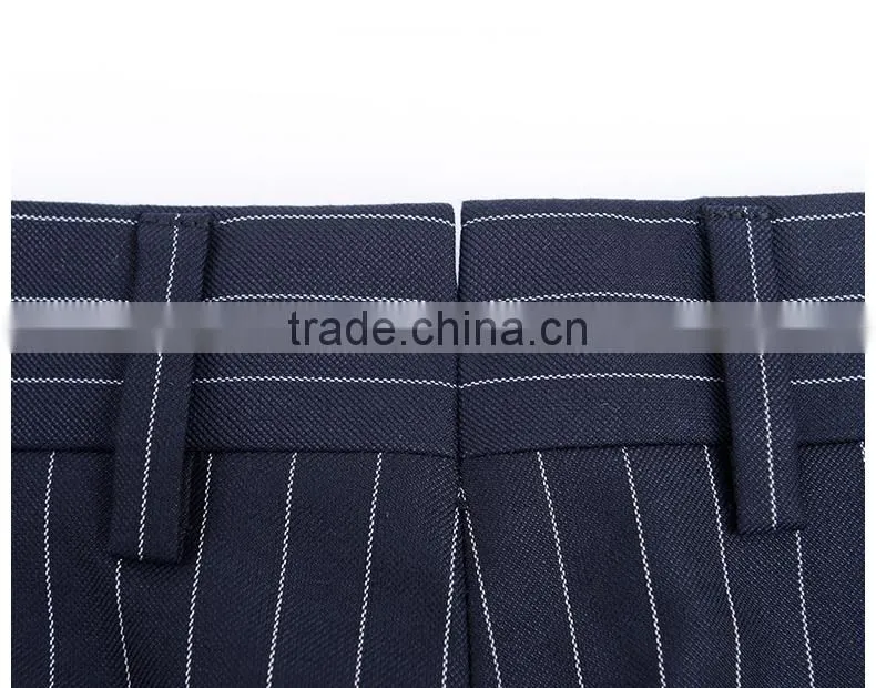Custom Design New Style Men Suit And Low Price Stripped Arrow Lapel 2 Button Formal Suits