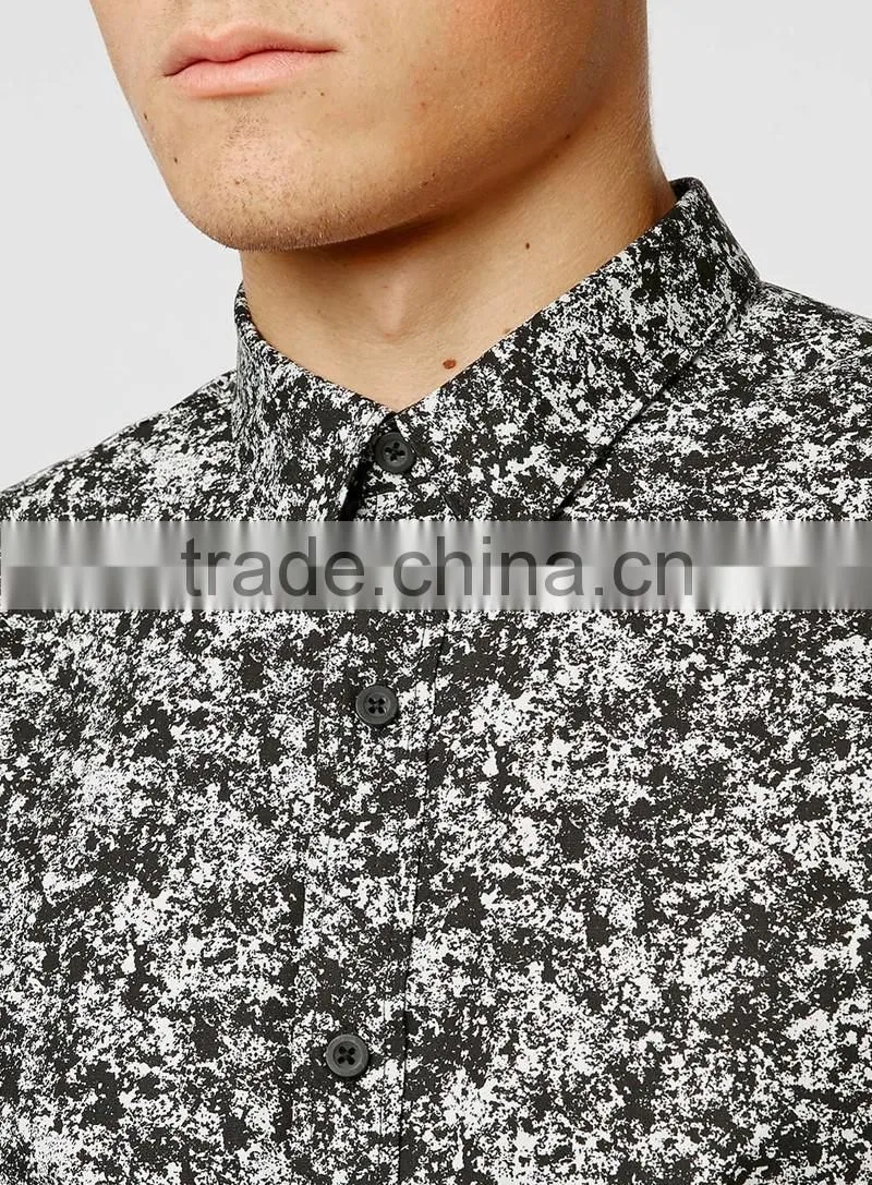 2016 latest design vintage floral shirt