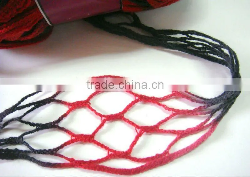 New fashionable style beautiful multiple color tape acrylic yarn with good quality made in China