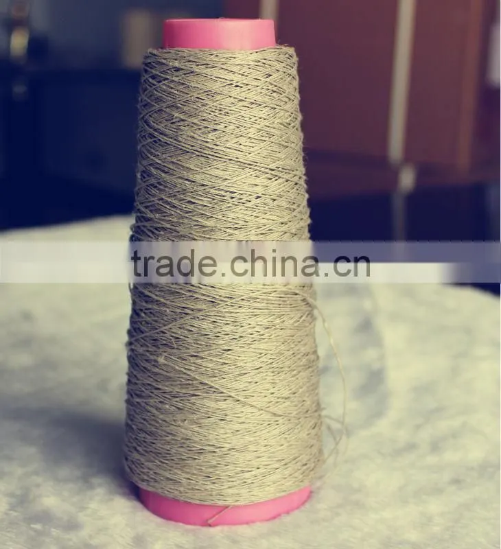 100% 60NM/1 long fiber weft spun Line yarn