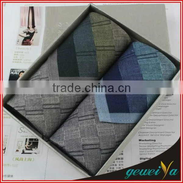 High Quality Yarn Dyed Cotton Fashion Handkerchief