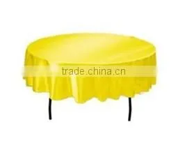 satin tablecloth for round table