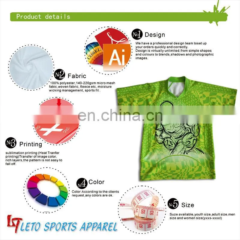 top quality cool dry durable rugby jersey sets unforms
