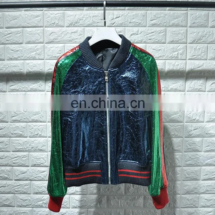 New Jackets Women Fashion Ladies Spring Design Motorcycle Formal Leather Jackets