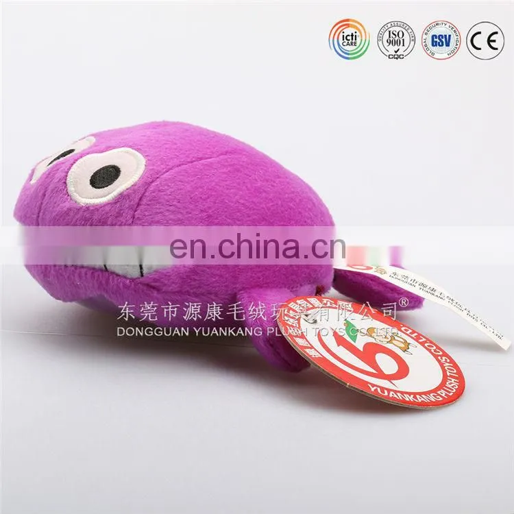 ICTI/ISO custom soft whale plush pillow made in China