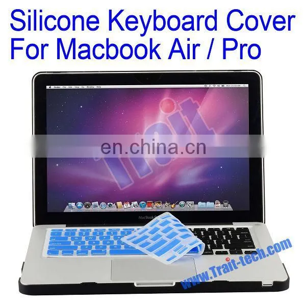 Soft Silicone Keyboard Cover Protector For Apple Macbook Air and Pro 13 " ,15", 17"