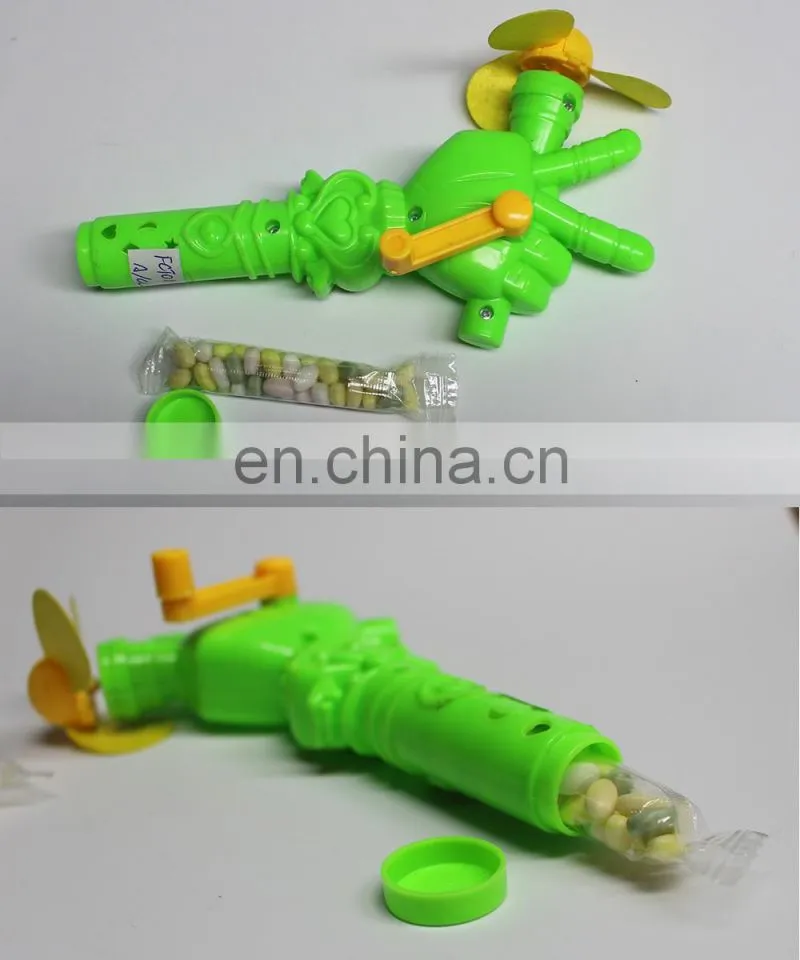 Very cheap handheld plastic candy fan toys