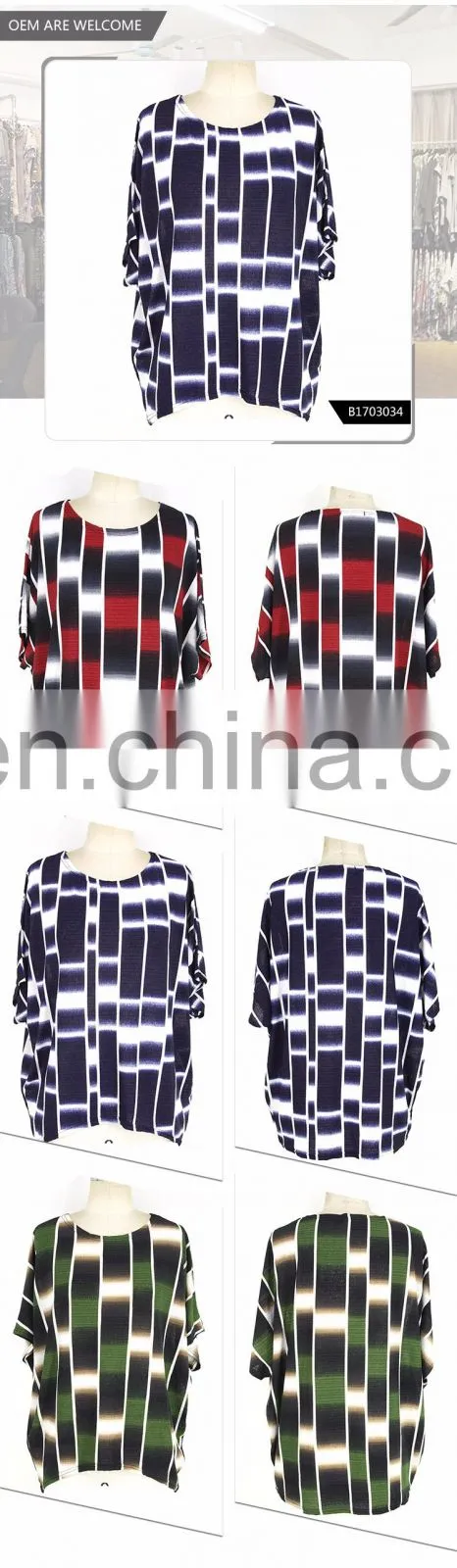 Round Neck Classy Designer Casual Ladies Fashion New Tops