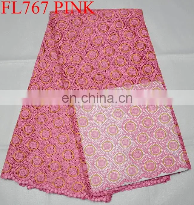 free shipping Wholesale Bridal Lace African Guipure Cord Lace Fabrics