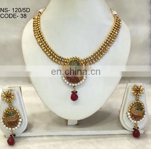 traditional jewelery necklace manufacturer, choker jewellery necklace exporter