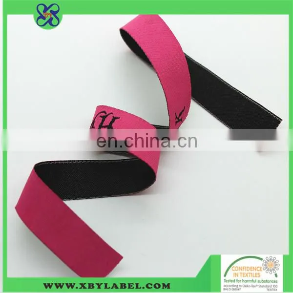 Decorative ribbon grosgrain ribbon personalized ribbon with printing logo