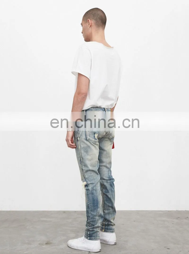 DiZNEW LIGHT BLUE TURKEY NEW MODEL FASHION SKINNY JEANS FOR MEN