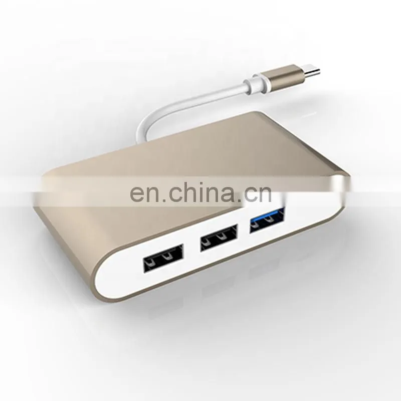 built in smart chip 4 in 1 usb type c adapter