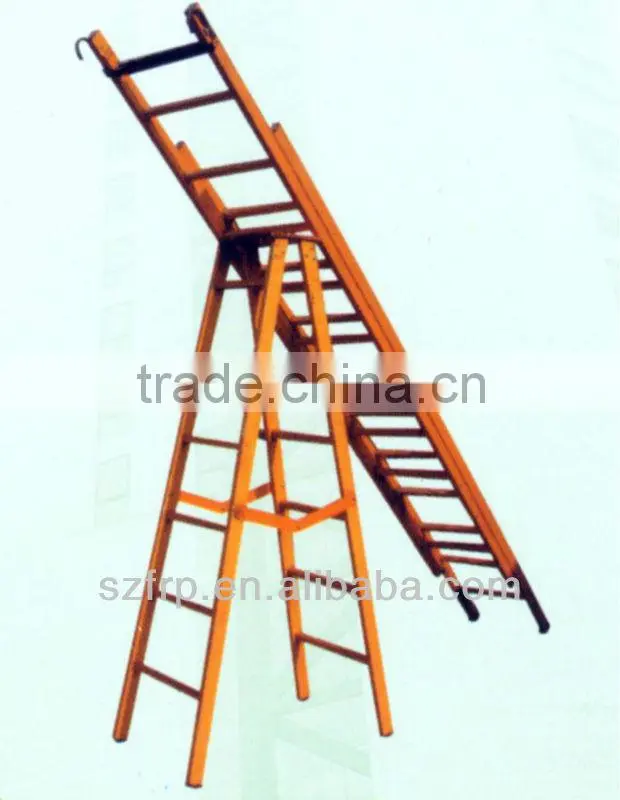 Hot Sale FRP Ladder & Fiberglass Ladder & Fiberglass extension ladder