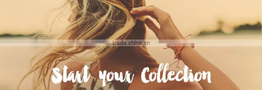 hand woven string tube copper magnetic bracelet for girl