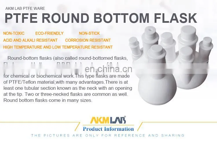 AKM LAB PTFE Boiling Round Bottom Flask