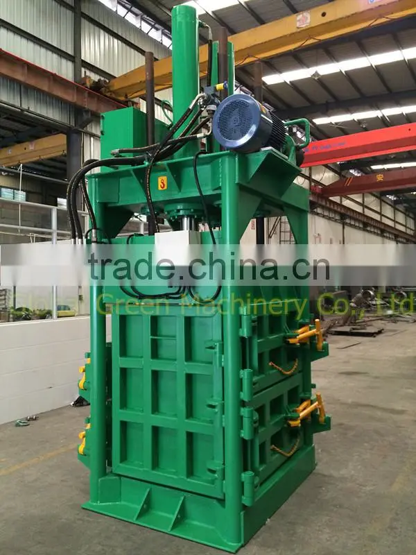 High Efficiency Hydraulic Vertical waste paper Baling Machine