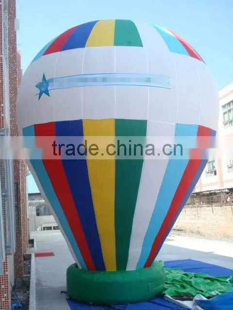 Custom promotional advertising inflatable colorful hot air balloon