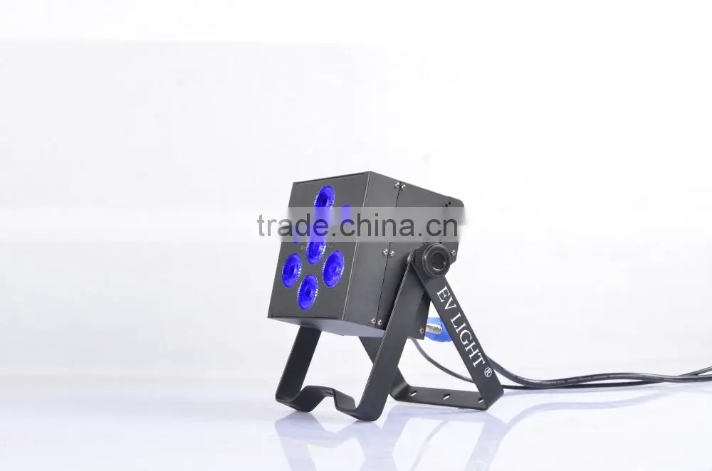 15w four in one led par light, GuangZhou dmx par light with pure color, 7pcs four in osram led