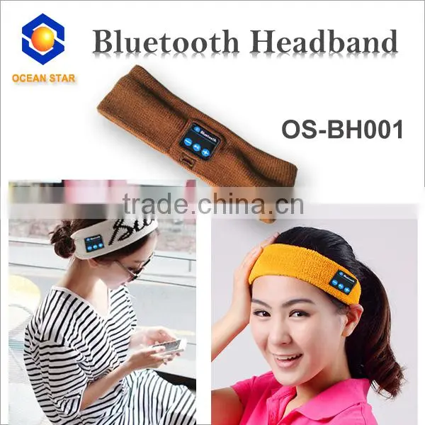 sport bluetooth headband with bluetooth headset