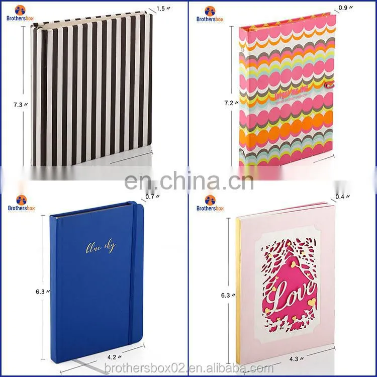 china products black leather notebook journal handmade
