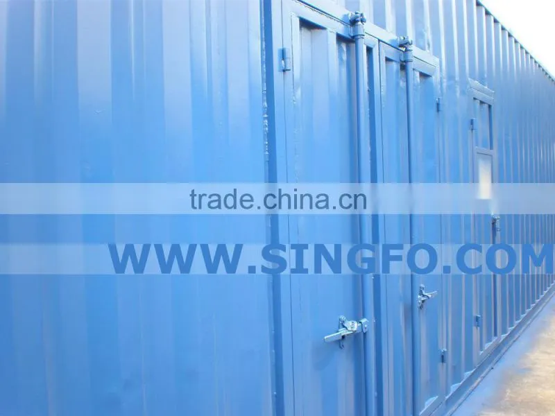 CE CERTIFICATION 1300KVA Power plant of Container type magnetic power diesel generators with 4012-46TAG2A engine for sale