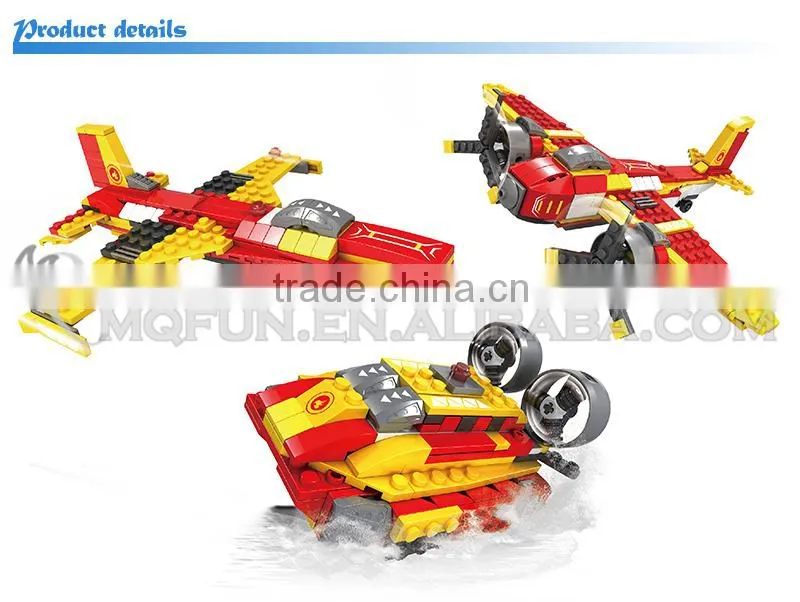 Mini Qute DIY Fire fighting truck vehicle center action figures plastic cube building blocks bricks educational toy NO.25618
