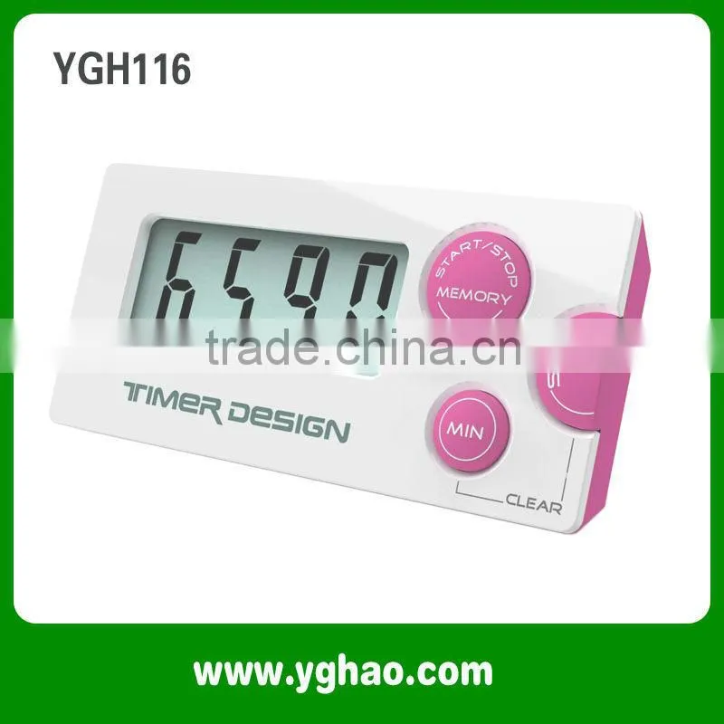Hot kitchen accessories gadget digital kitchen timer with fridge magnet