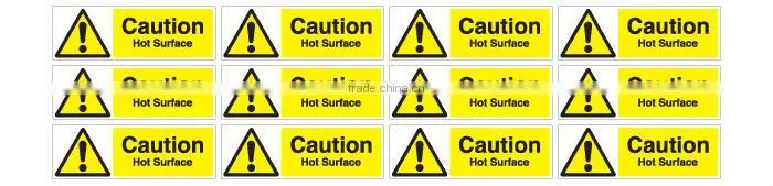 Cute unique warning sticker/Cartoon unique warning sticker